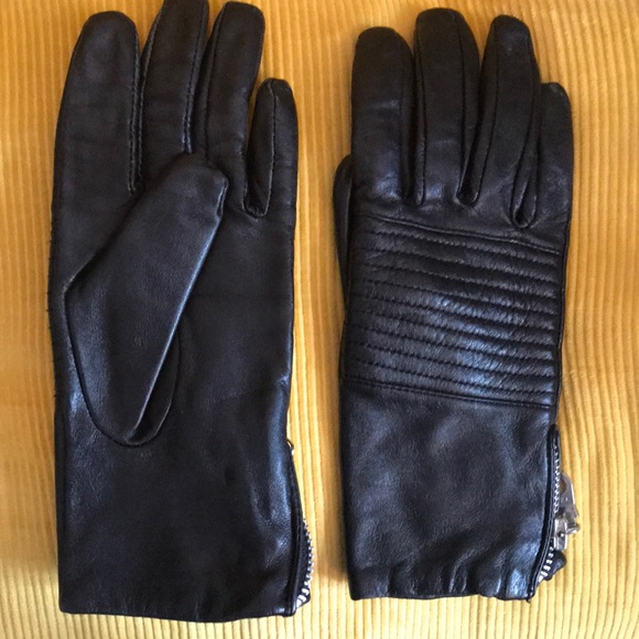 GAP Accessories - Black leather gloves
